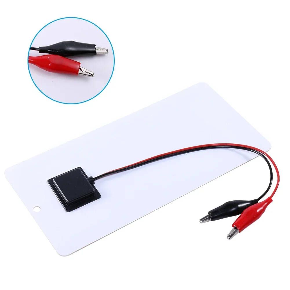 10 واط شاحن البطارية الشمسية مع حلقة تسلق 12 فولت خلايا قوة البنك البولي سيليكون شاحن بالطاقة الشمسية لوحة المحمولة لمضخة مصابيح خارجية #6