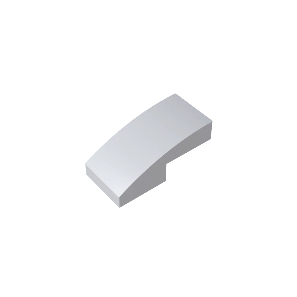 Gobricks GDS-656 Slope, gebogen 2 x 1, kompatibel mit Lego 11477 DIY-Lernbausteinen für Kinder, technisch