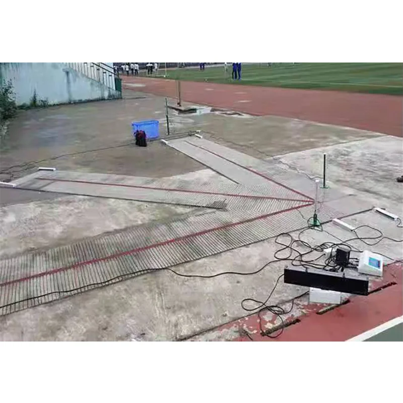 Five-meter three-term foldback run Intelligent test instrument Foldback run Computer instrument Student sports training tester