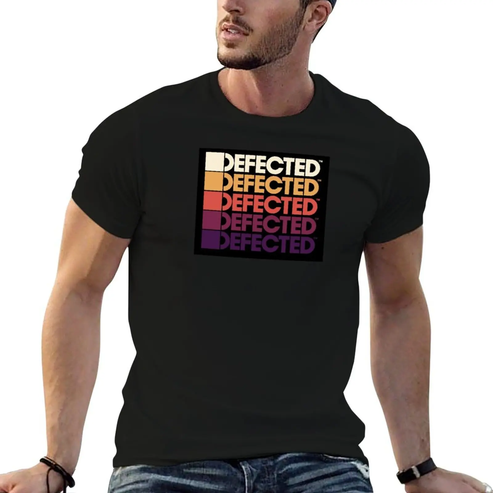 DEFECTED RECORDS T SHIRT Rave T Electronic Music Festival Ibiza Party House T-Shirt