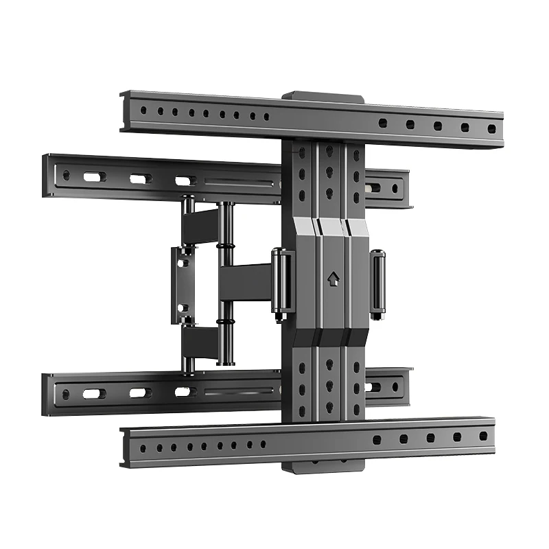 Soporte de pared para TV de movimiento completo, soporte de TV giratorio inclinable para televisores de Plasma LED LCD HD 4K de 40-85 pulgadas con brazo articulado extensible