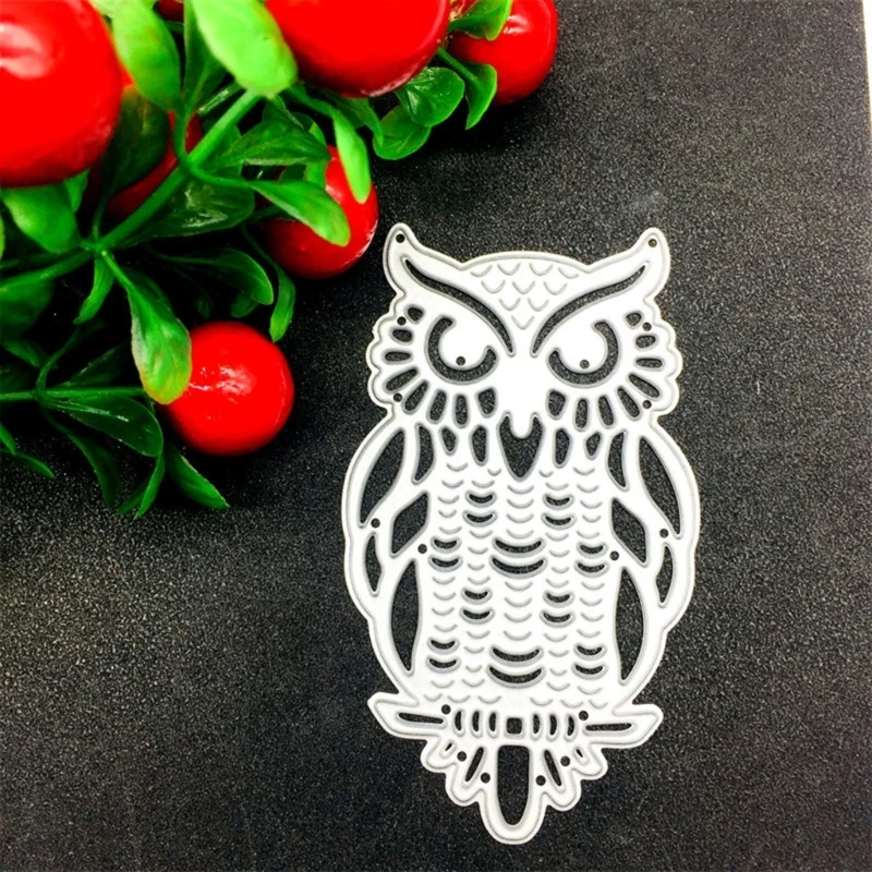 Metal Die Cuts Animal Owl Embossing Stencil Cutting Dies for Card Making Scrapbooking Paper Craft DIY Template Handmade