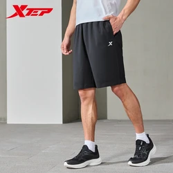 Xtep Shorts For Men 2024 Summer Trendy Leisure Pants Comfortable Elasticity Sole Breathable Bottoms 876229970032