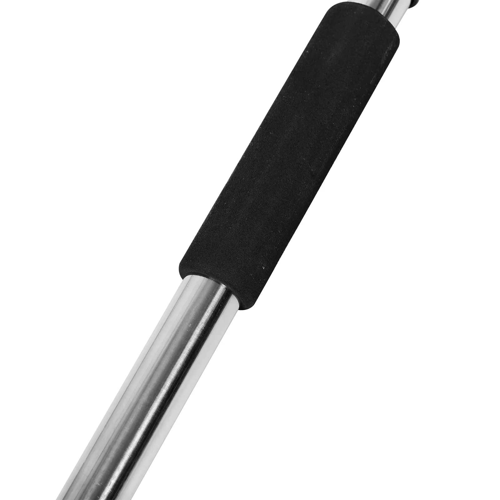 Stainless Steel Telescopic Paint Roller Extension Pole 25Mm Brush Head High Walls Ceilings DIY Painting Tool