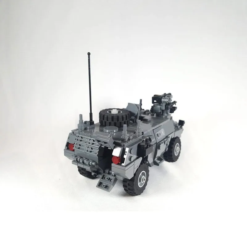 2025 Nuovo Prodotto Moc Building Blocks Modello Militare Blindato Personnel Carrier Blocchi di Costruzione Modulari Regalo Giocattoli Set di Assemblaggio FAI DA TE