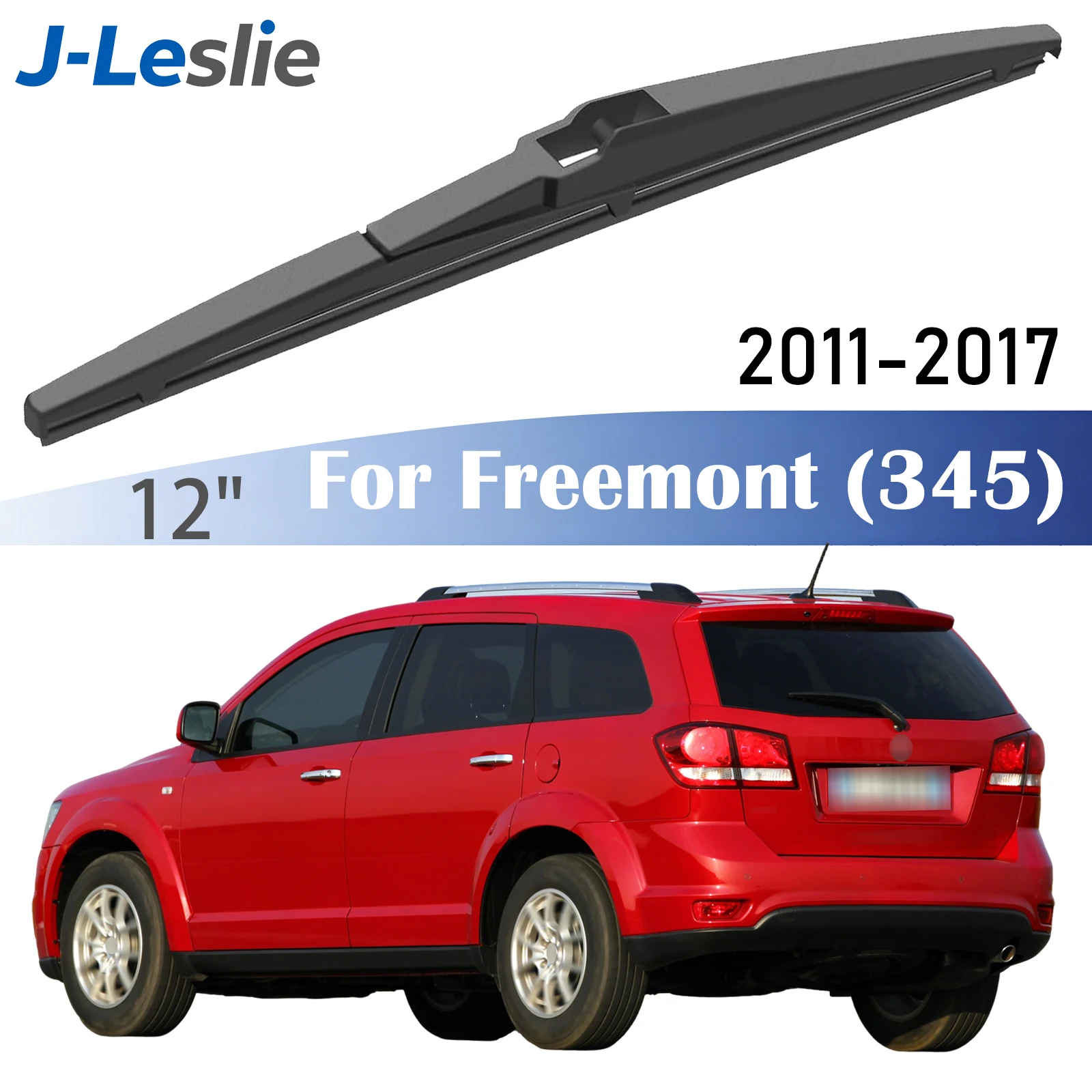12-Zoll-Heckwischerblatt für Fiat Freemont (345) 2011-2017 Windschutzscheibenwischer Scheibenreiniger Regenbürsten Autozubehör scheibenwischer Hinten Heckwischerarm