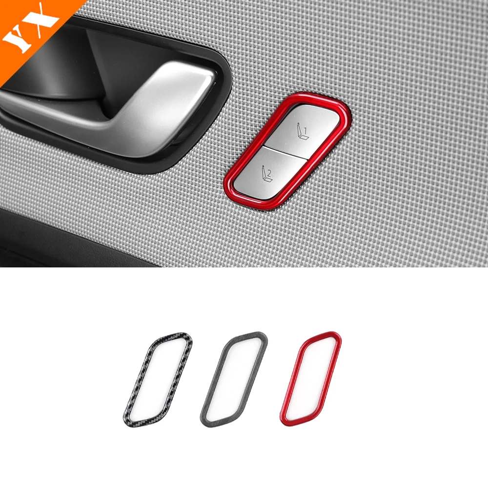 

For Hyundai kona SX2 2024 2025 accessories Car Seat Adjustment Button Frame, Seat Adjustment Decorative Strip