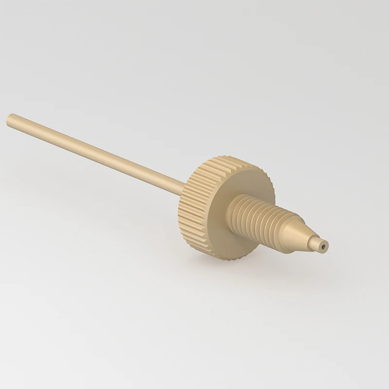 Good Price PEEK  One-piece Fitting Tubing Medical Quick Coupling Plastic Ferrule for Pharmaceutical Automation