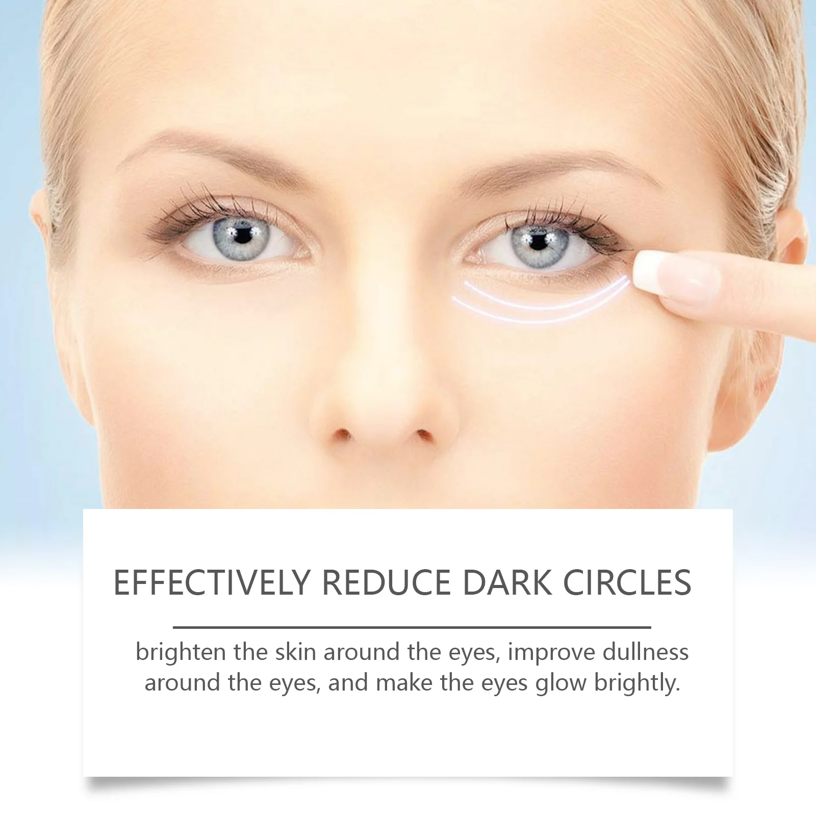 ครีมบำรุงรอบดวงตากระชับ ยกกระชับถุงใต้ตา กำจัดรอยคล้ำ ลดเลือนริ้วรอย ต่อต้านอาการบวม ให้ความชุ่มชื้นอย่างล้ำลึก ครีมบำรุงรอบดวงตาไนอาซินาไมด์