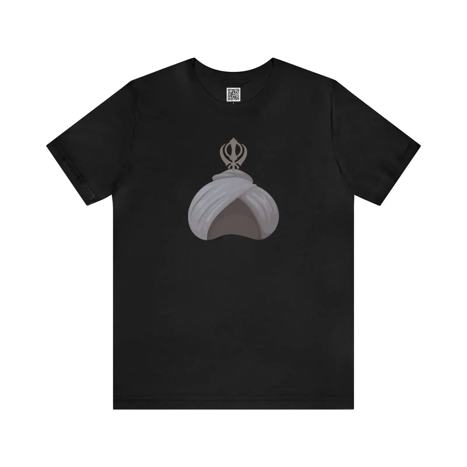Sikh Turban with Khanda T Shirt Punjabi Singh Pride Desi Apparel Indian Identity  vintage Washed Comfortable Stylish homme