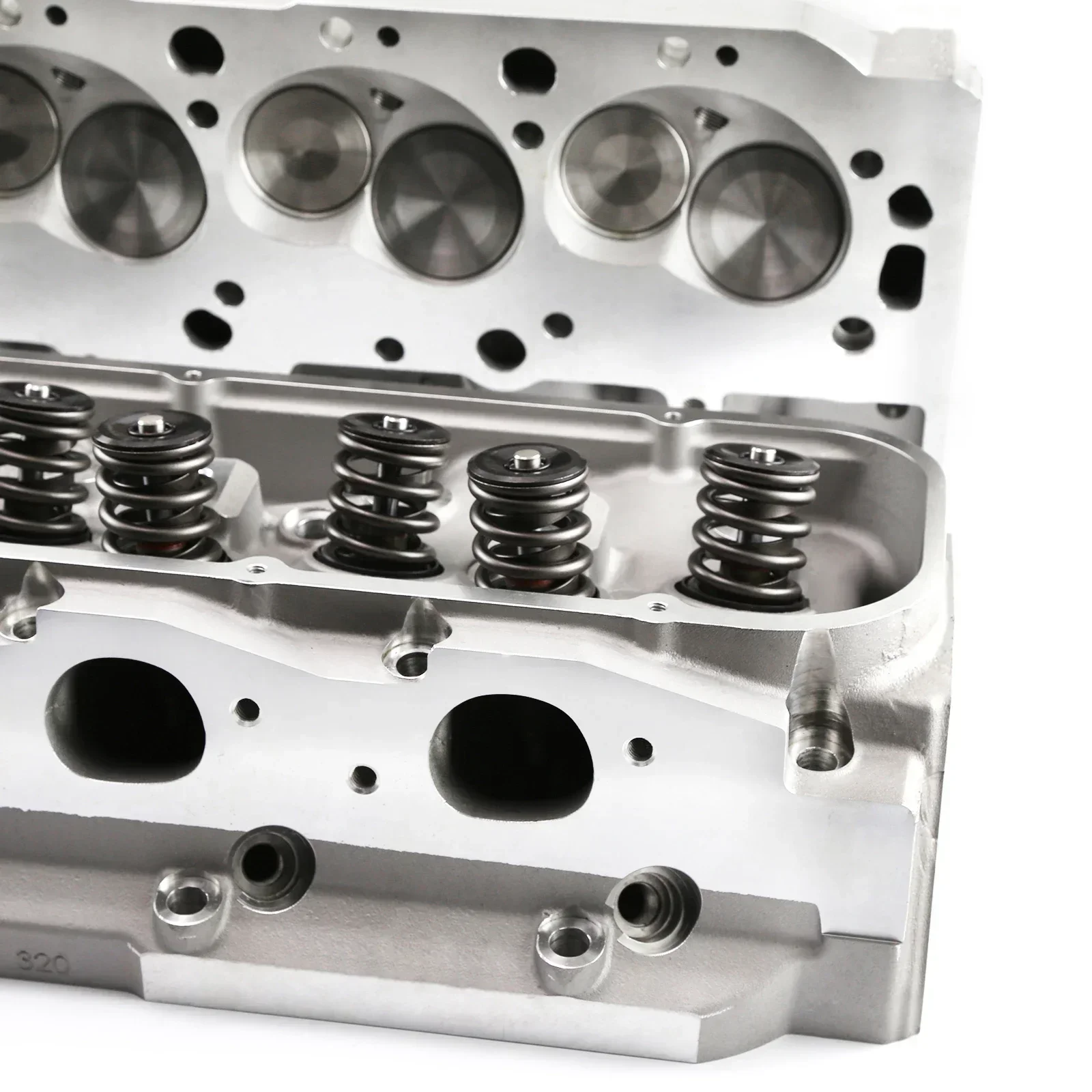 Glosok Alluminio Chevies Testine cilindriche complete per Chevy BBC Big Block 454 320cc 115cc High Performa