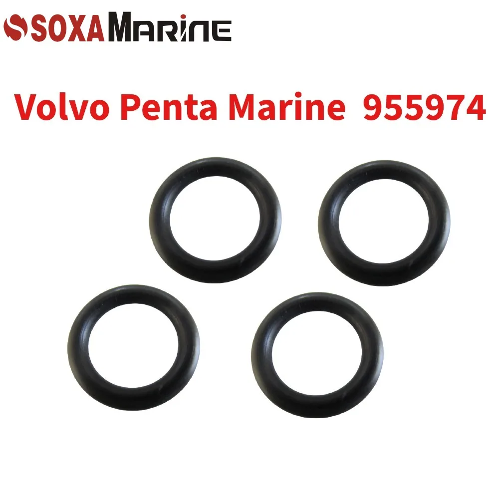 

For Volvo Penta Marine 955974 O-Ring Outboard Engine 18-7193 GLM 45120 x4PCS