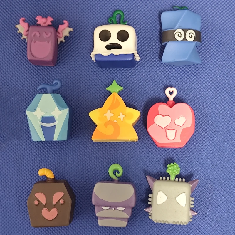 Anime Nika caoutchouc diable Fruits célèbres jeu Fruits Mini Figurines modèle jouet jeu Figurines à collectionner poupée enfants cadeau