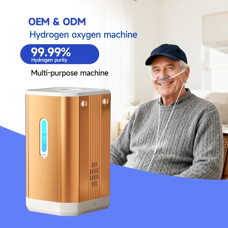 Home HHO Therapy 225ML 450ML PEM Technology Molecular Hydrogen Gas Inhaler Portable Hydrogen Generator for Fatigue Relief