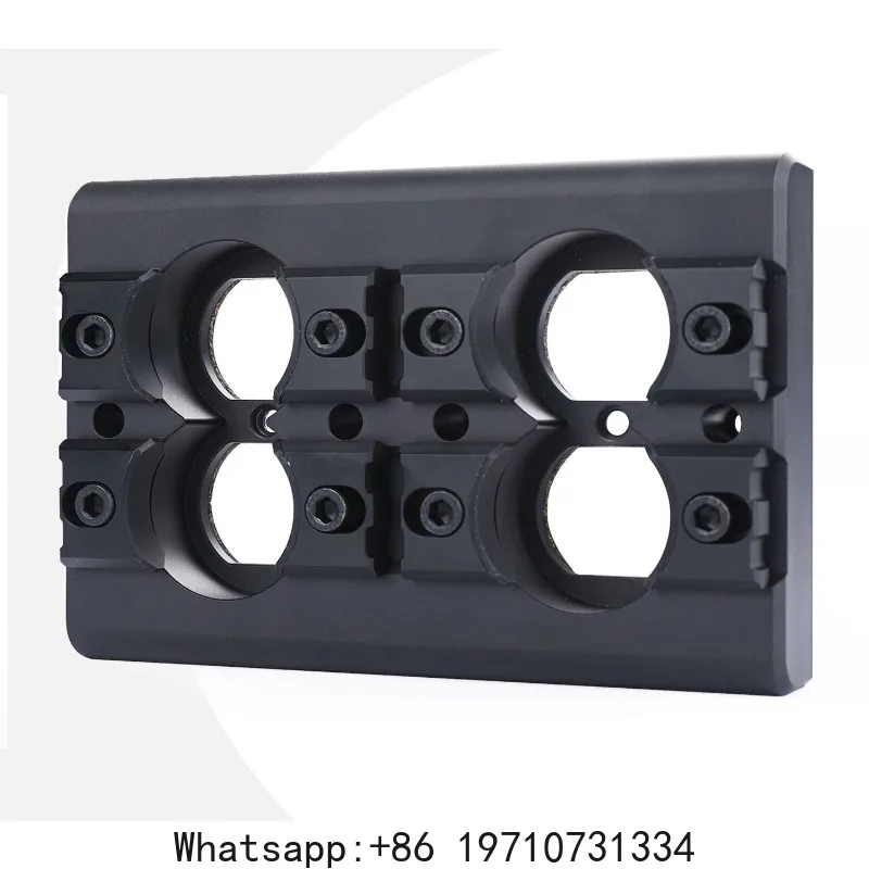 HIFI fever audio flat holding fixed cable clip 86 double shock socket panel