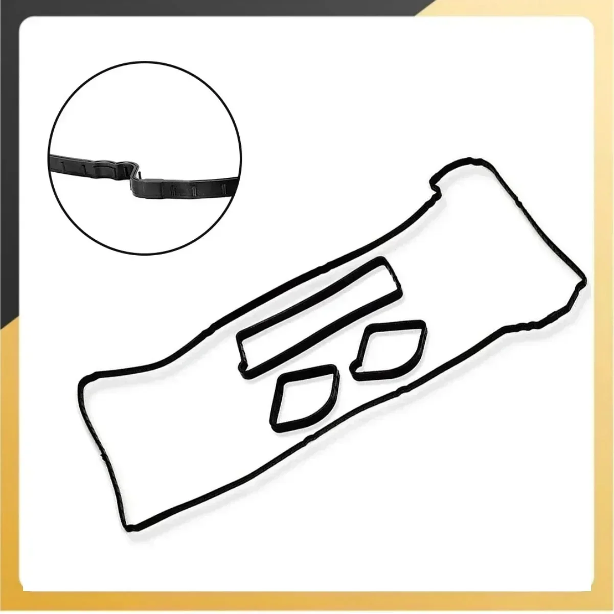 Conjunto de junta para tampa de válvula, para ford focus escape fusion milan 2.5 2.3l 1s7g6k260aa 1s7z6584ba vs50639r1, acessórios para carro