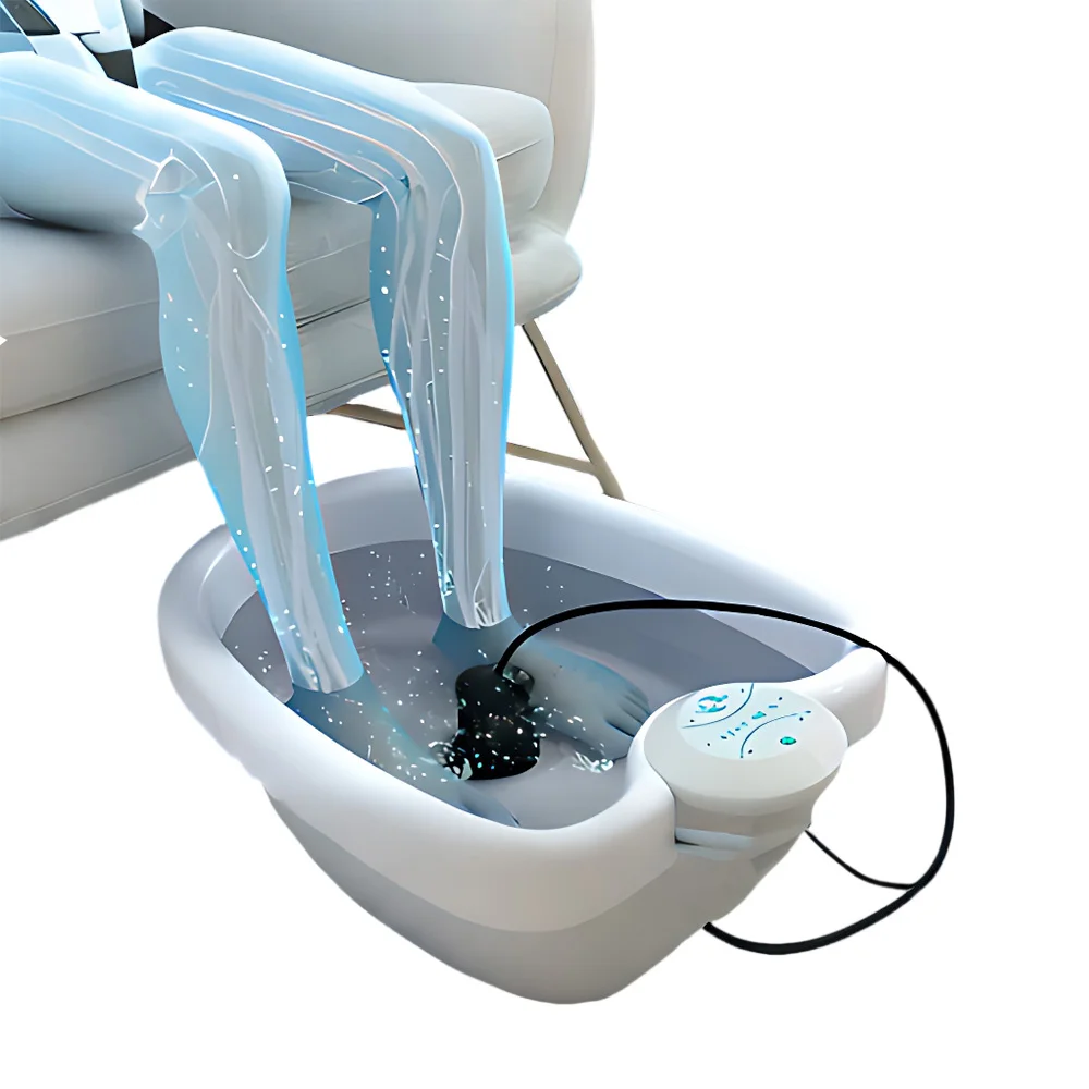 

Personal Home Ionic Detox Foot Basin Bath Spa Cleanse Machine Feet Relax Refresh Foot Detox Footspa Massage Therapy Arrays Aqua