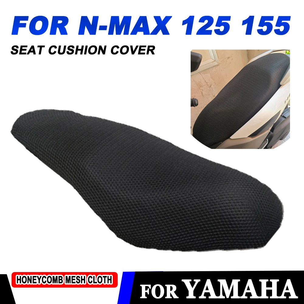 Motorcycle Seat Cushion Cover Thermal Insulation Protection Guard Mesh for Yamaha NMAX 155 NMAX125 NMAX155 NMAX 125 Accessories