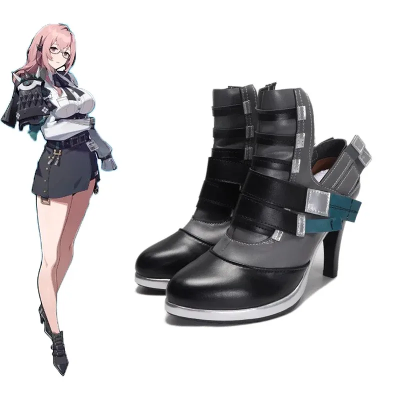 2025 aaa 게임 젠리스 존 제로 츠키시로 야나기 코스프레 신발 부츠 애니메이션 중국 스타일 할로윈 파티 남녀용