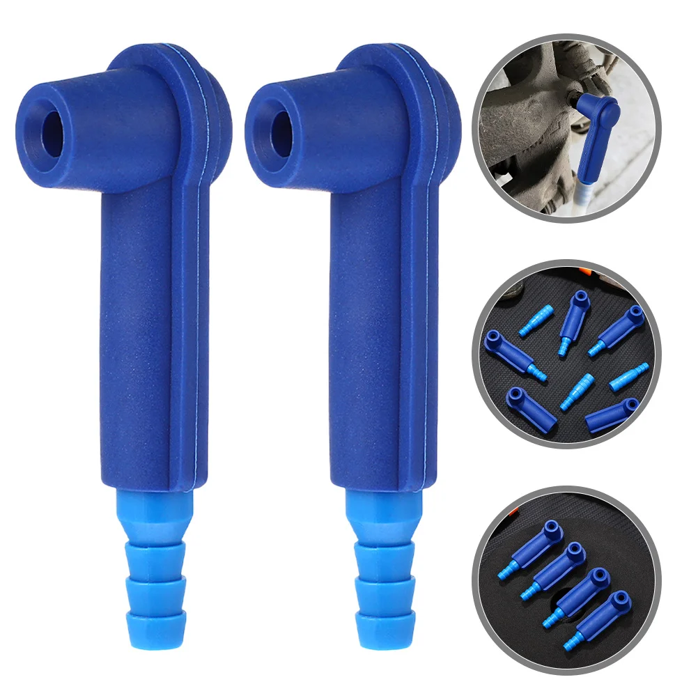 

8pcs Fluid Replacement Connectors Oil Changer Brake Fluid Exchange Adapter Brake Bleeder Adapter Kit For Car Truck