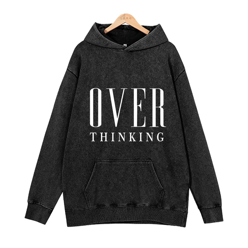 

Over Thinking Letter Print Women Cotton Short Sleeve Breathable Vintage O-Neck Tops All-math Casual T-Shirts Female Tee Clothing