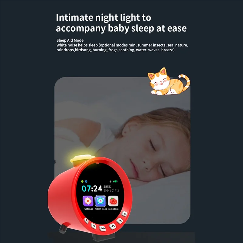 B03B-Exciting Brain Massager Alarm Clock From AI Clock: Transform Your Time Our Desktop Lifestyle Decoration Gift