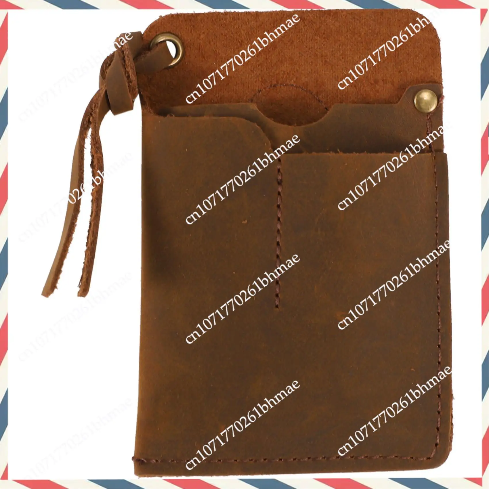 -A21Z Handgefertigter EDC-Organizer, Lederscheide/Organizer, Slip-Tasche für Taschenlampe/Multitool/Messer/Stift