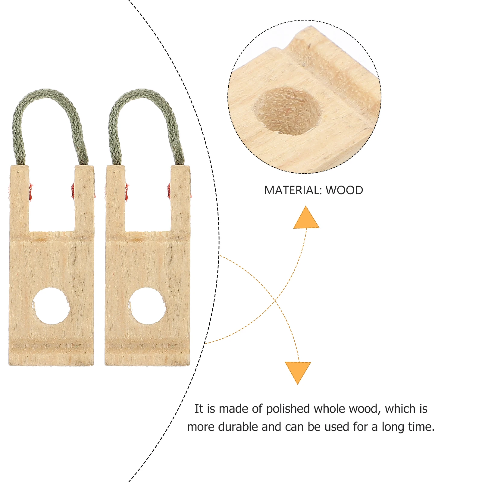 

5 Pcs Piano Repair Parts Tuning Supplies Repairing Tools Middle Pedestal for Wooden Butt Flanges Accessories
