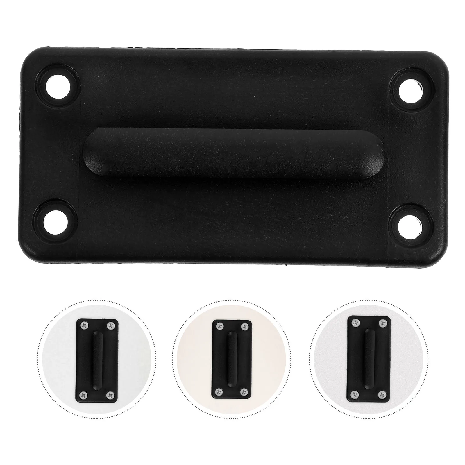 

1Set Retractable Belt Wall Receiver Plastic Wall Mounted Receiver Safety Belt Replacement for Crowd Control Use