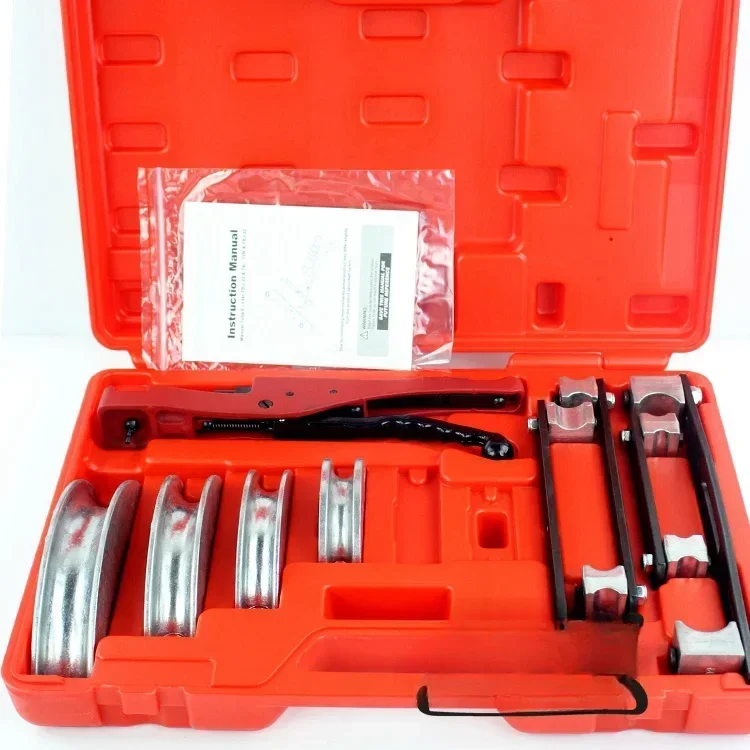 Manual Copper Tube Bender Tool Kit for 16-32mm XPAP PEX Pipe, HVAC Plumbing Bending Set