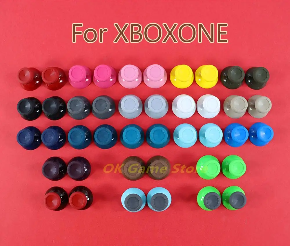 

10PCS Original For XBOX One Original Double Color 3D Analog Joystick Cap For Microsoft Xbox One Controller Repair Parts