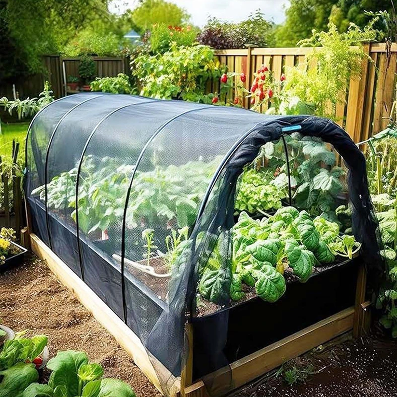 

Garden Netting for Raised Beds Plant Protection Netting Raised Bed Mesh Bird Net Barrier for Outdoor Plants seedlings cover