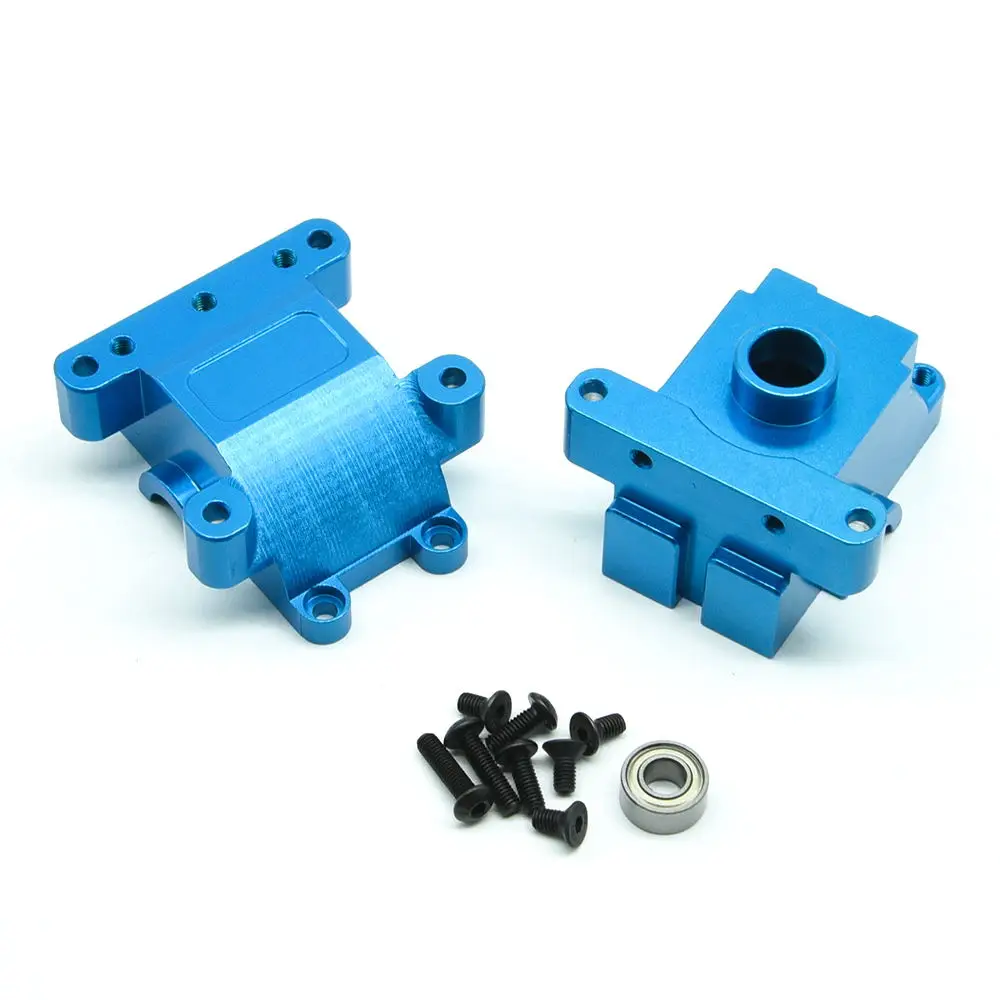 Aluminum Front&Rear Gear Box For Tamiya 1/10 TT01 2pcs/set