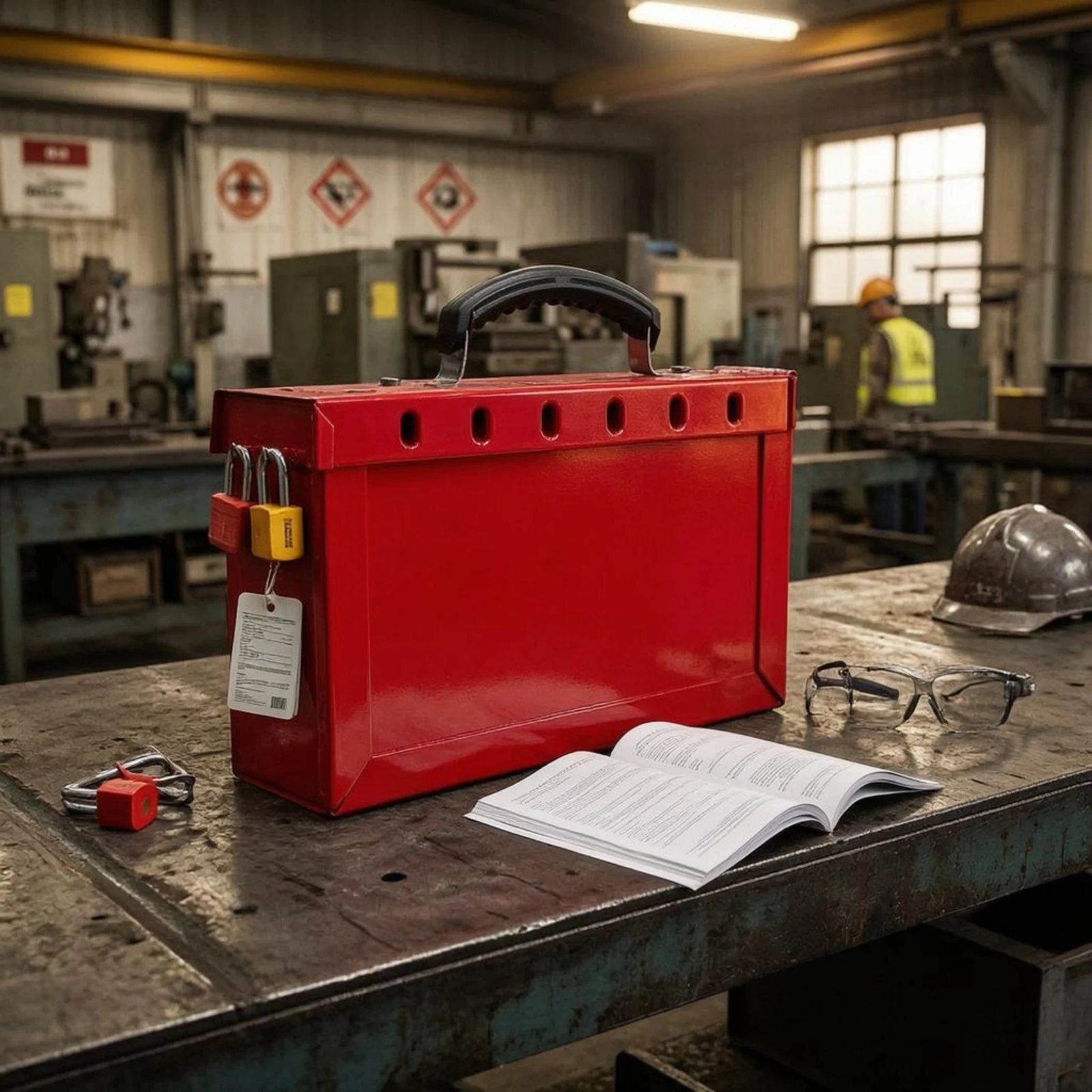 scatola-portatile-per-blocco-gruppi-lockout-con-chiusura-a-scatto-scatola-lockout-tagout-a-lunga-durata