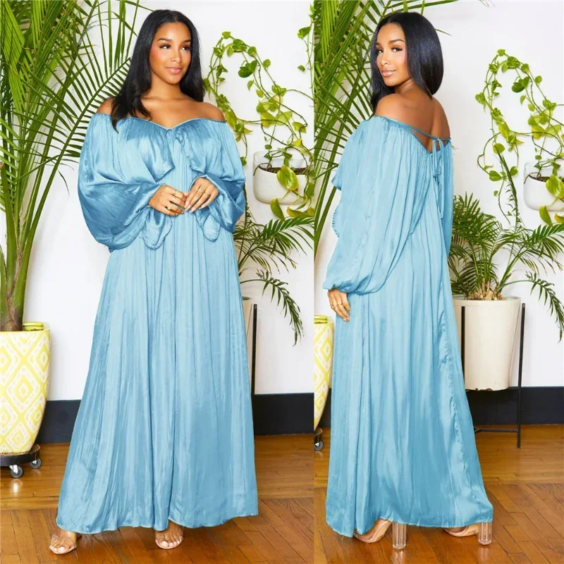 Турция платья для женщин африканский дизайнер плюс размер Boubou 2023, весенний шифоновый халат макси, Анкара, праздничная одежда с длинными рукавами