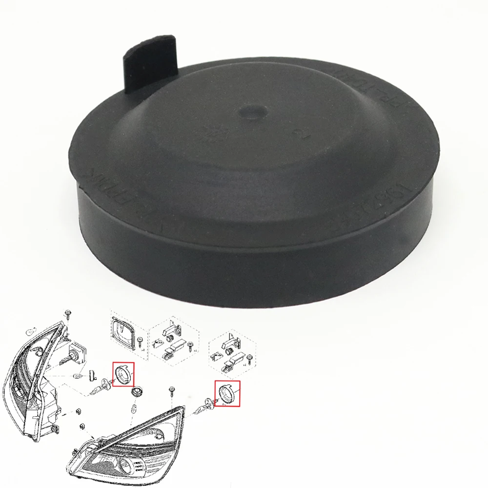 Car Headlight Dust Cover Rear Shell Headlamp Cap For Renault MEGANE MK2 LAGUNA Grand Scenic GRAND MODUS ESPACE Clio MK3