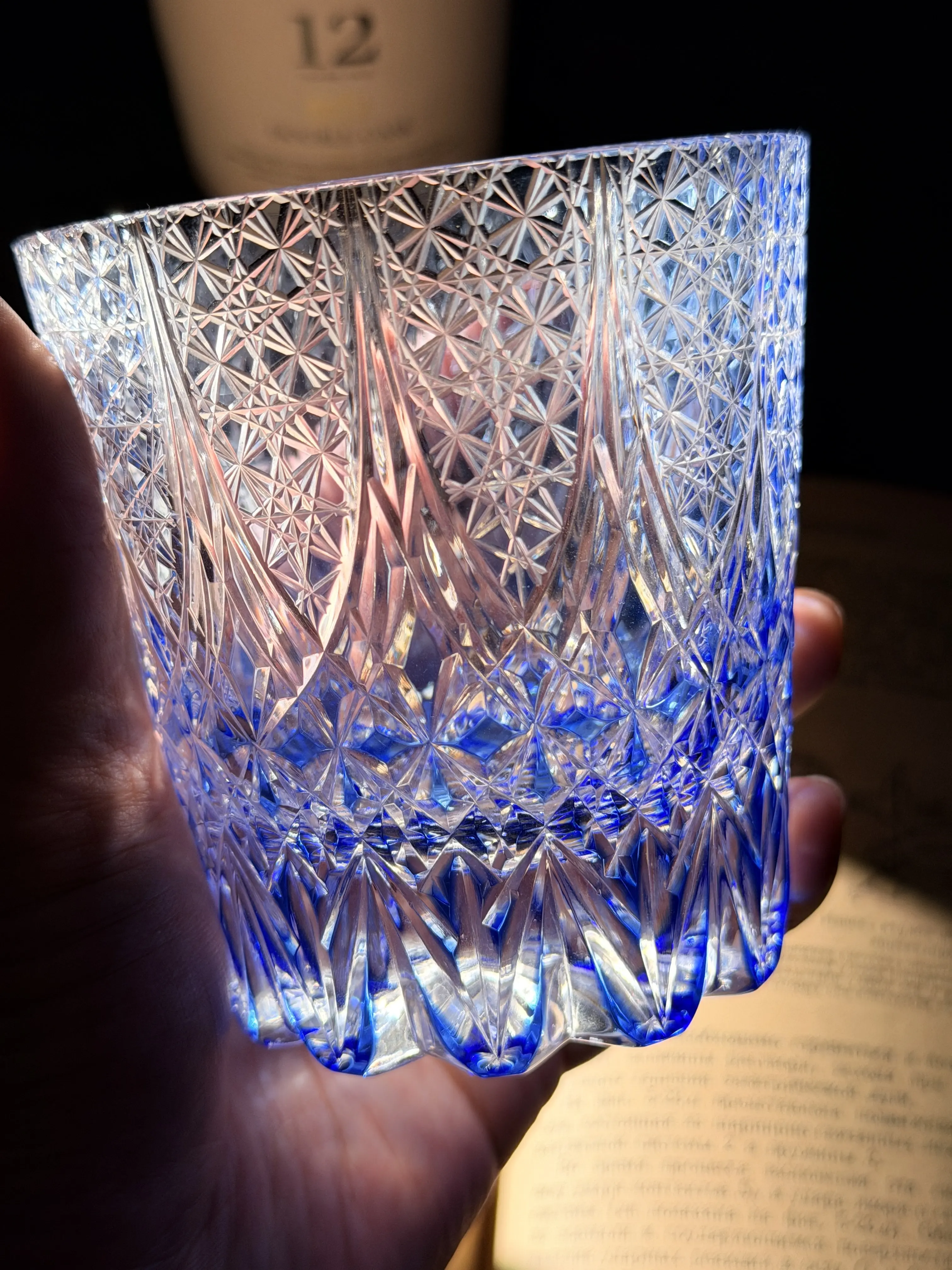 Yongyao Star Whisky Cup Handmade Engraved Crystal Cup High-end Gift Box Gift