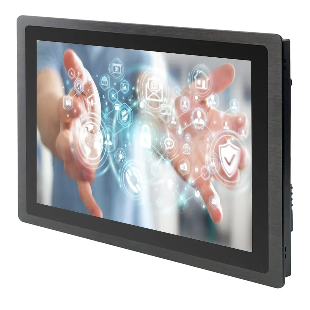 Best 21.5 Inch Capacitive Touch Industrial LCD Display Sunlight Readable ATM Touch Screen Monitor