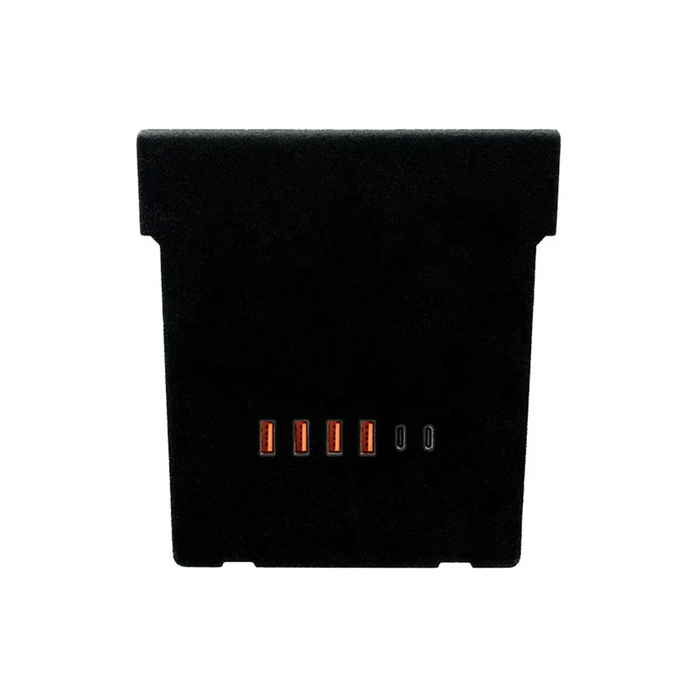 

Автомобильные аксессуары, 4 USB-порта и 2 порта PD для быстрой зарядки, 30 Вт, 65 Вт, USB-модуль центрального управления для восстановления данных для Tesla Model Y