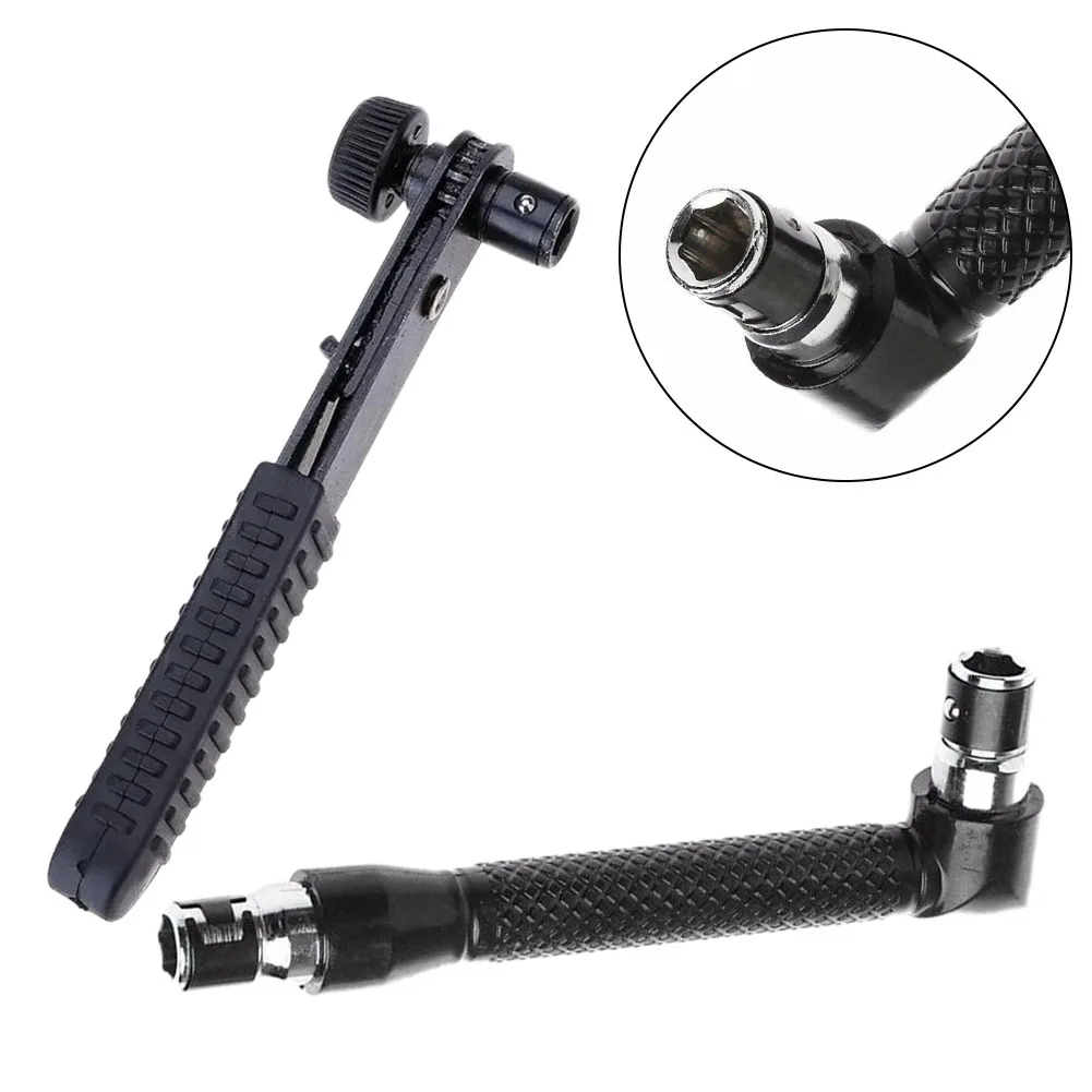 Double-end Handle Wrench 1/4 Inch Hex Bit Various Applications Control During Use Easy Access To Tight Spaces For Driving Screws