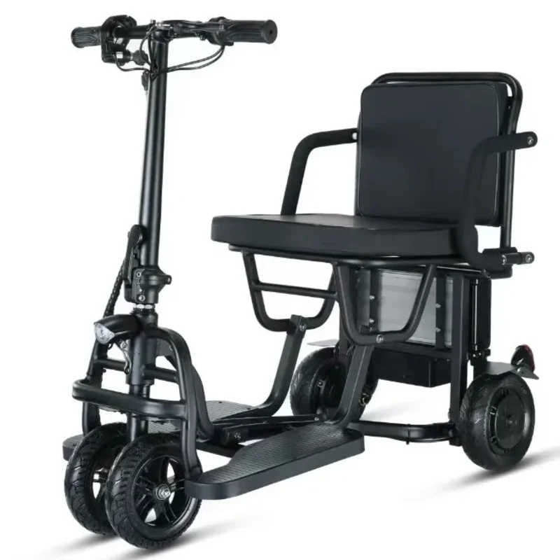 

Lightweight folding the elderly scooter motorcycle home shopping cart