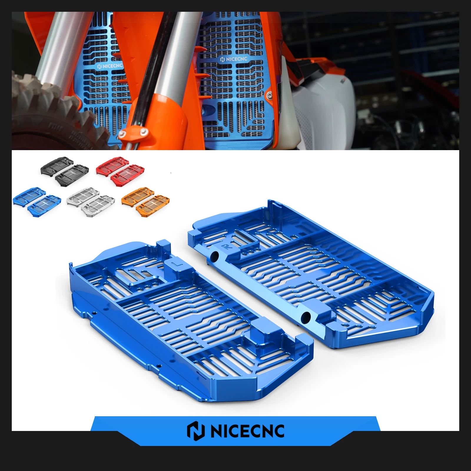 

2025 2024 For Husqvarna TE 300 FE 501 FE 450 350 300 250 150 TE Radiator Cover Guards Kit TC TX 125 150 250 300 450 FC FX 2023