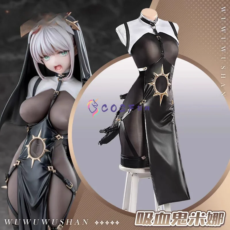 

Dance in the Vampire Bund Mina Halloween Christmas Carnival Comic Con Role Play Cosplay Costume Festive Party Theme Outfit