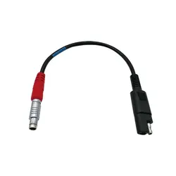 A00302 Power Cable for GB500 1000 GR3 GR5 GPS HiPer HiPer Lite wired to SAE 2-pin connector survey cable