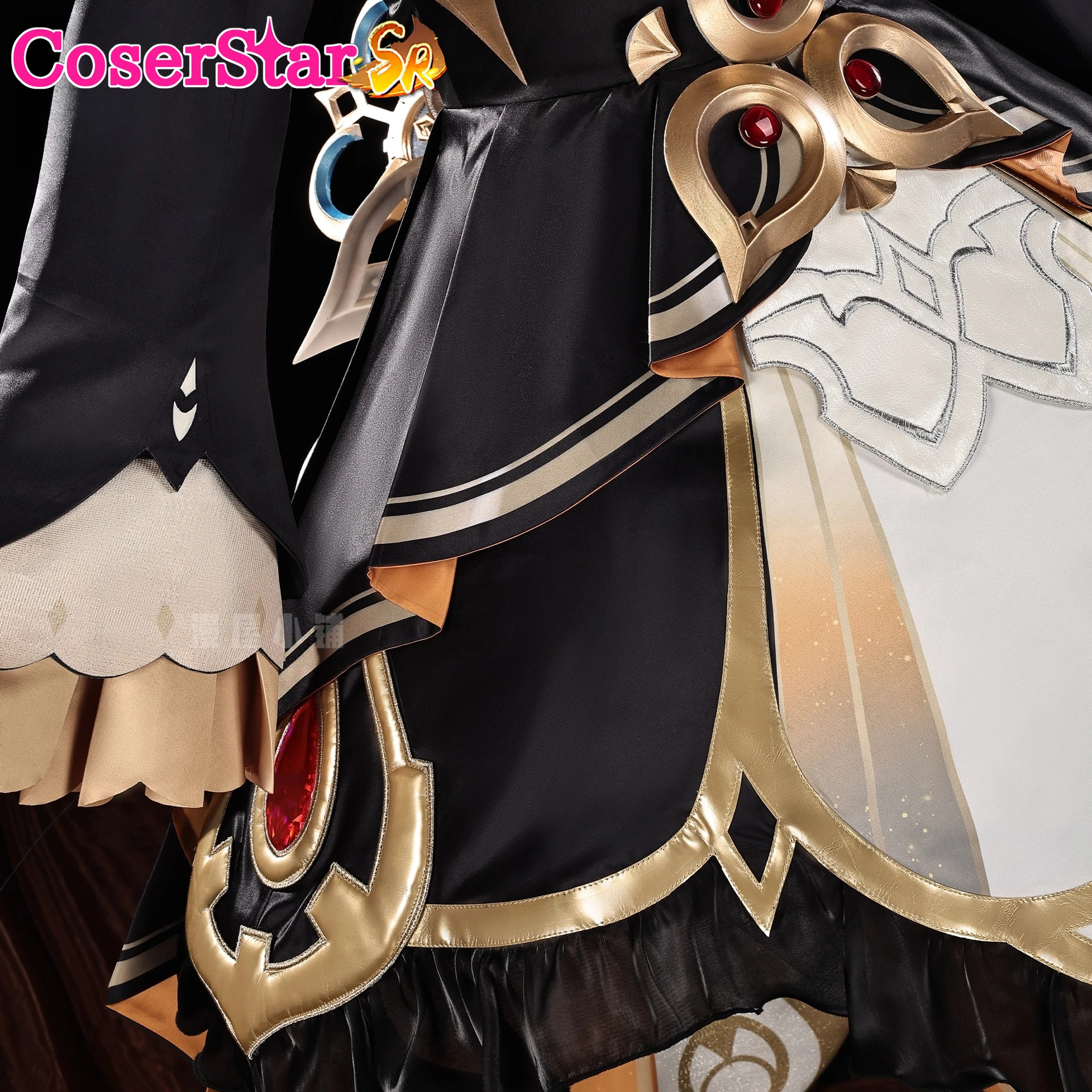 CoserStar-SR Game Genshin Impact Marionette Sandrone فستان مُصمم حسب الطلب كرنفال الهالوين حفلة لعب الأدوار شعر مستعار