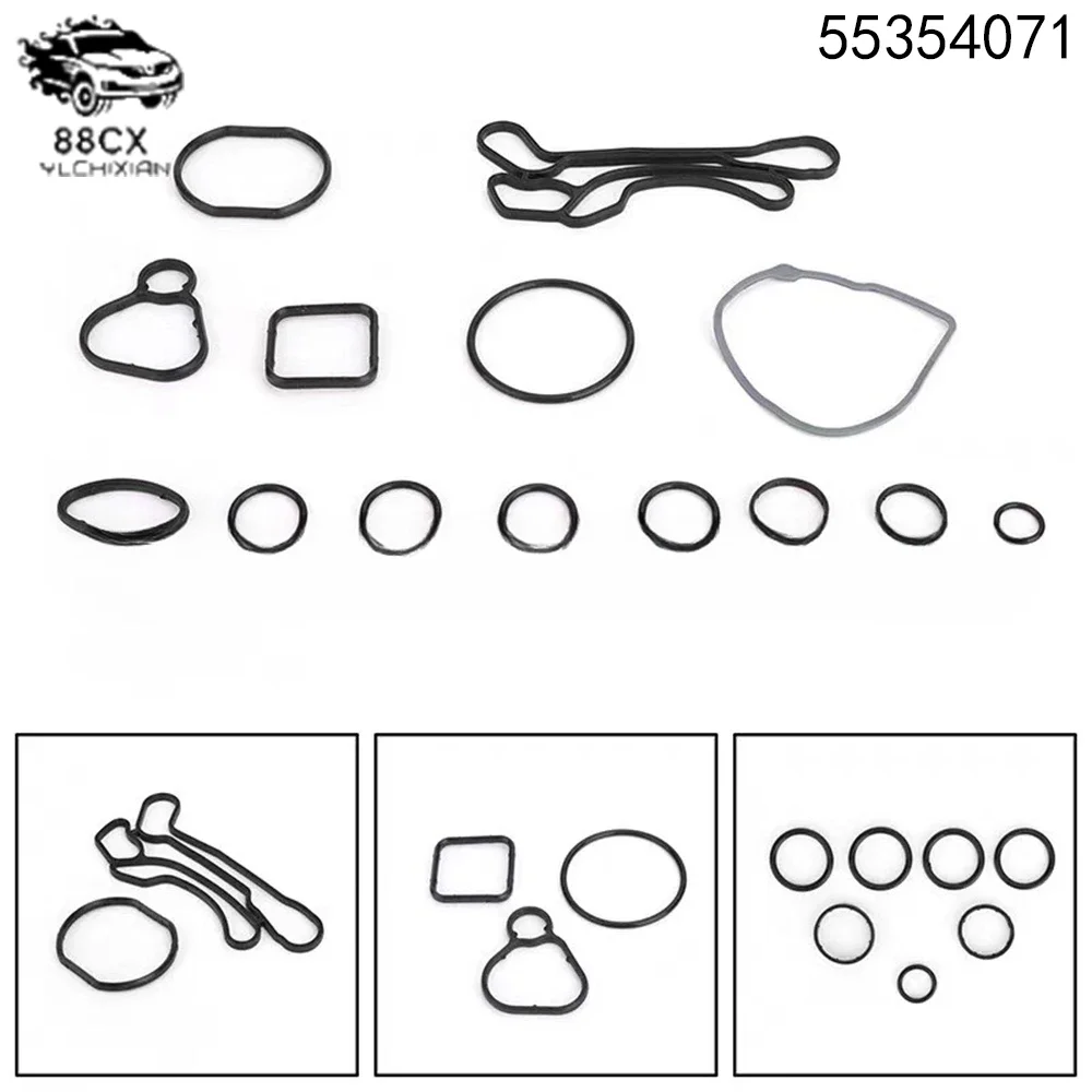 55354071 55354072 15-2722 for Chevrolet Cruze Opel cooler gasket