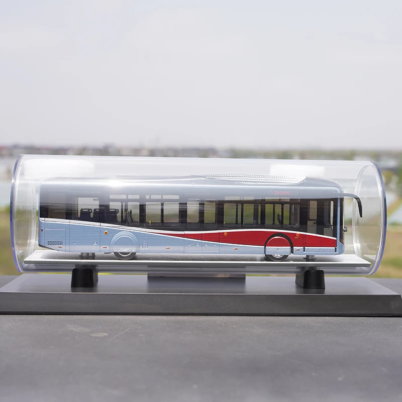 

1:43 Original China CRRC X12 Pure Electric Bus Model Alloy Bus Hardcover Model