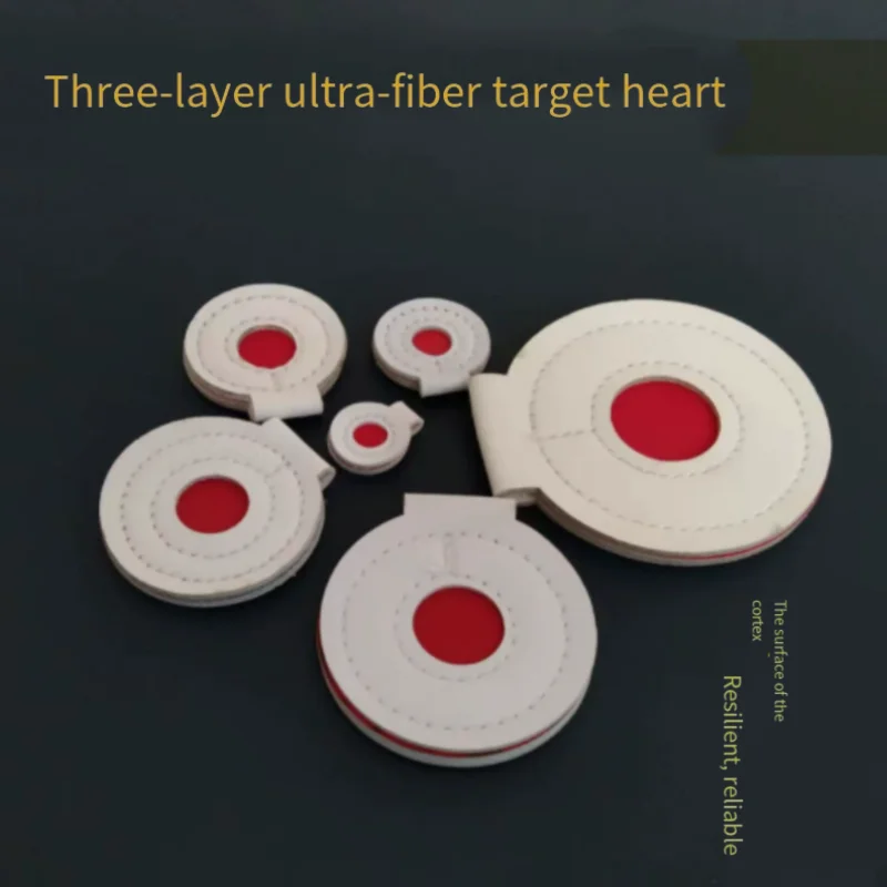 Thickened Micro-Fiber Bullseye Shooting Target Portable Outdoor Sports Training Accessory For Slingshot  Archery Practice