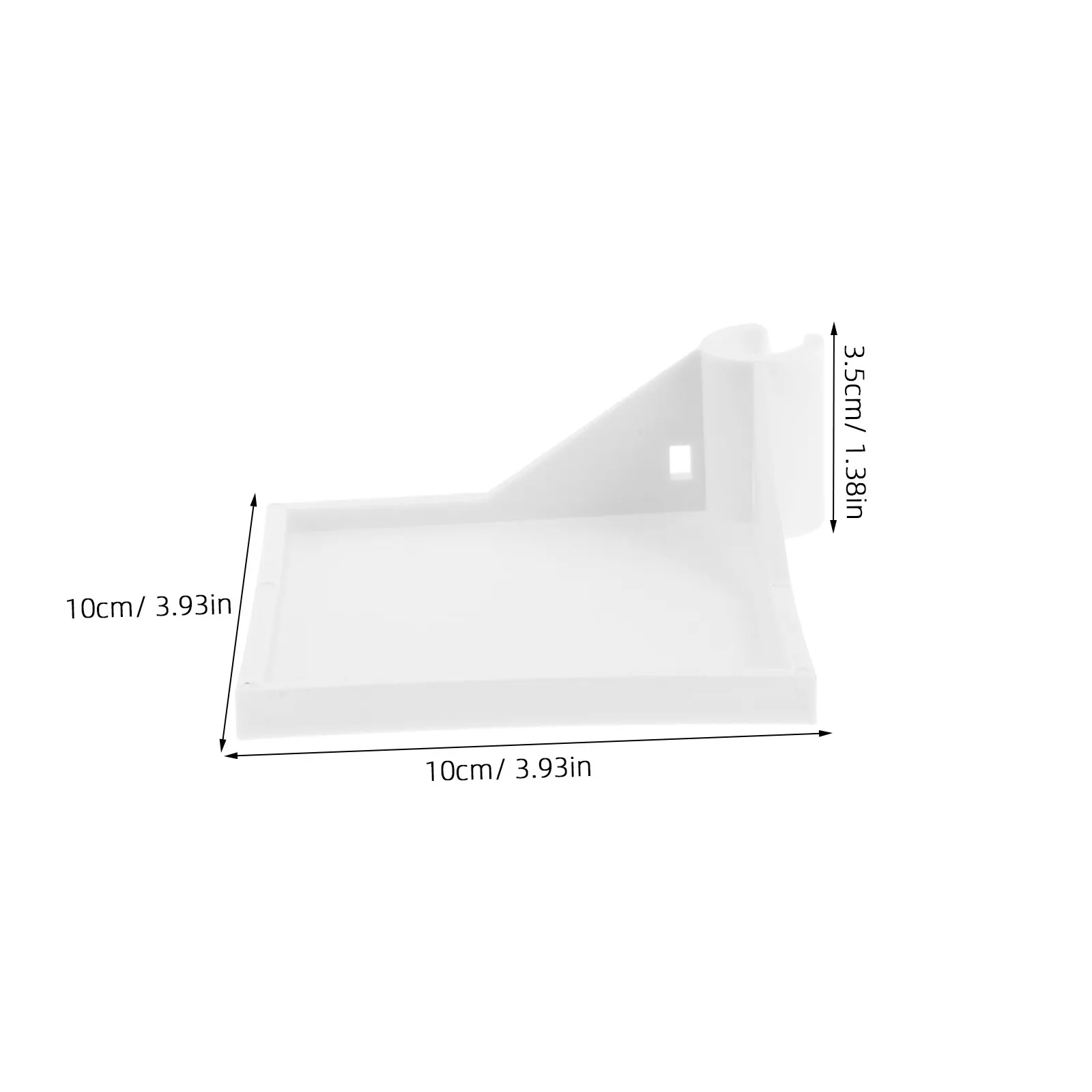 2Pcs 16Mm Grow Tent Corner Shelf Holder Multifunctional for Hygrometer Camera Planting Equipment Greenhouse Garden Use