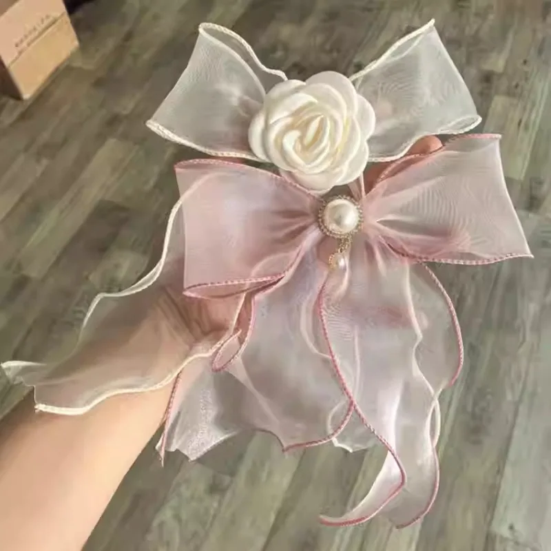 Multiple Styles, New High-quality Bow and Pearl Tie Materials, Handmade Clothing Bags, Skirts, Brooches, Decorative Accessories